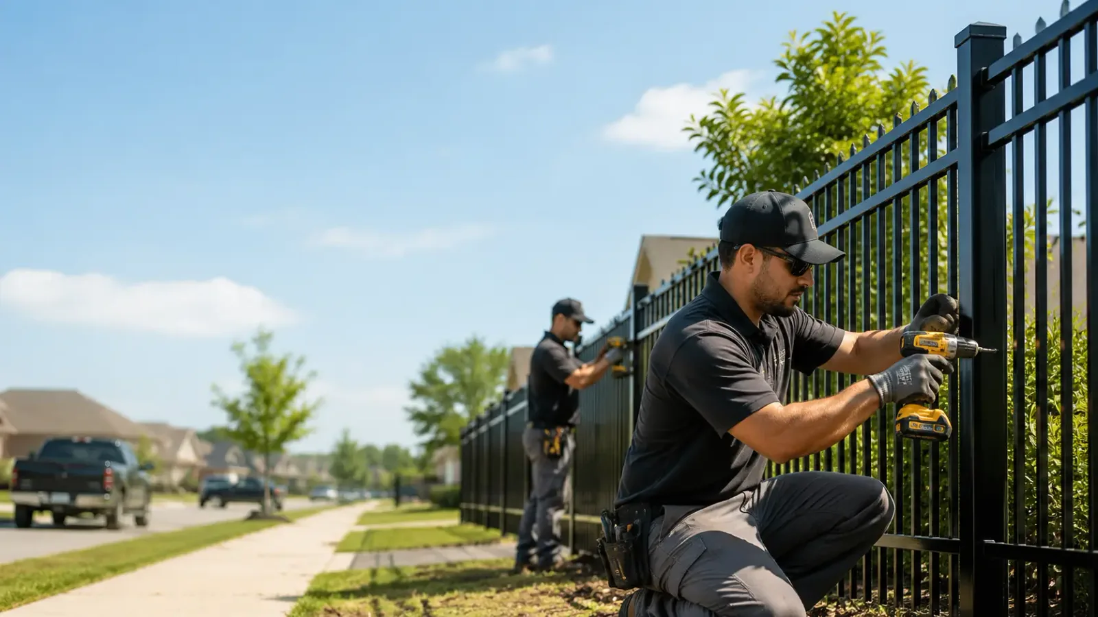 Metal Fence Installation in Yatesville, GA